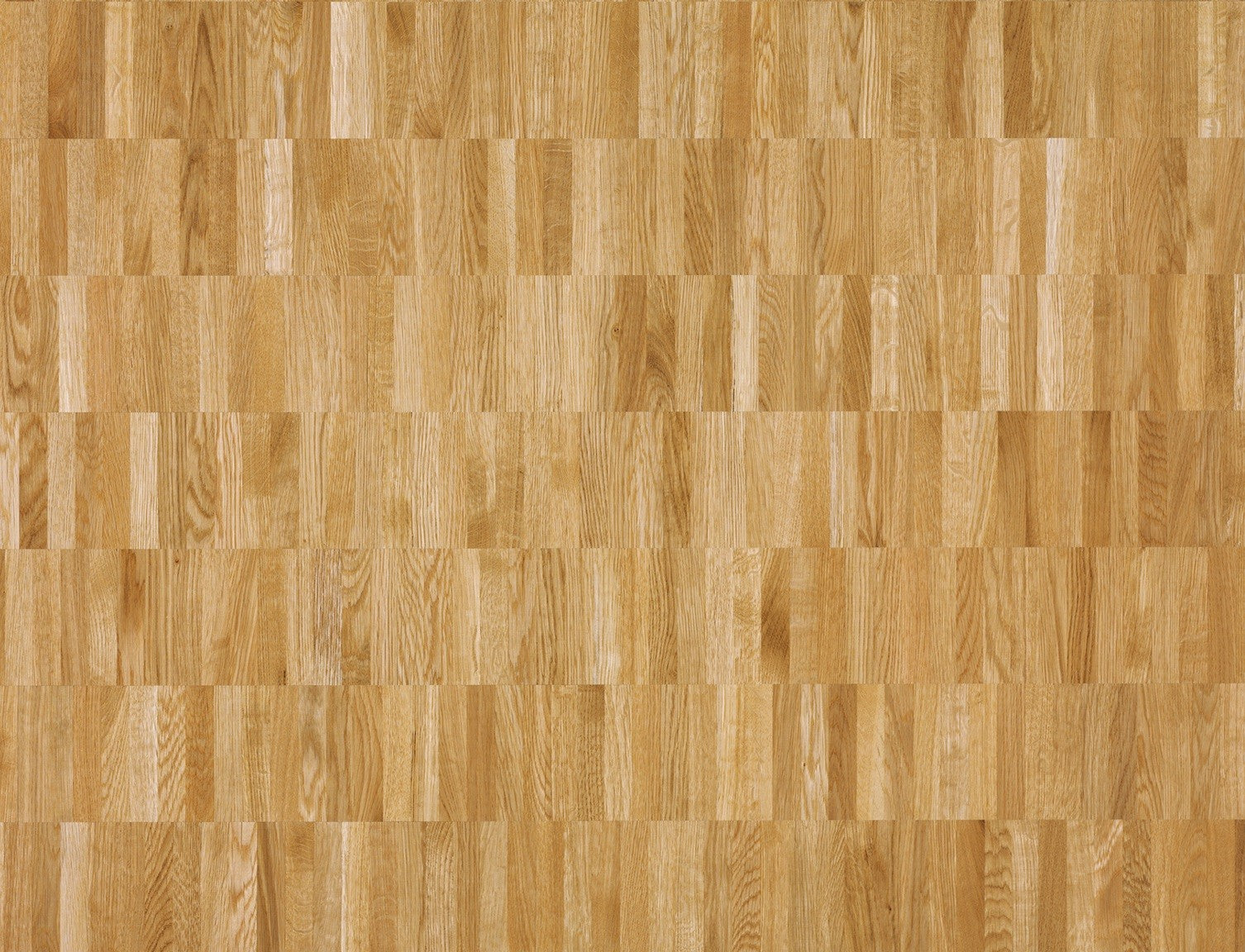 Bauwerk Parquet Prepark 14 Verniciato Satinato 480x117x8 Mm in rovere e naturale, superficie e texture ravvicinata del gres