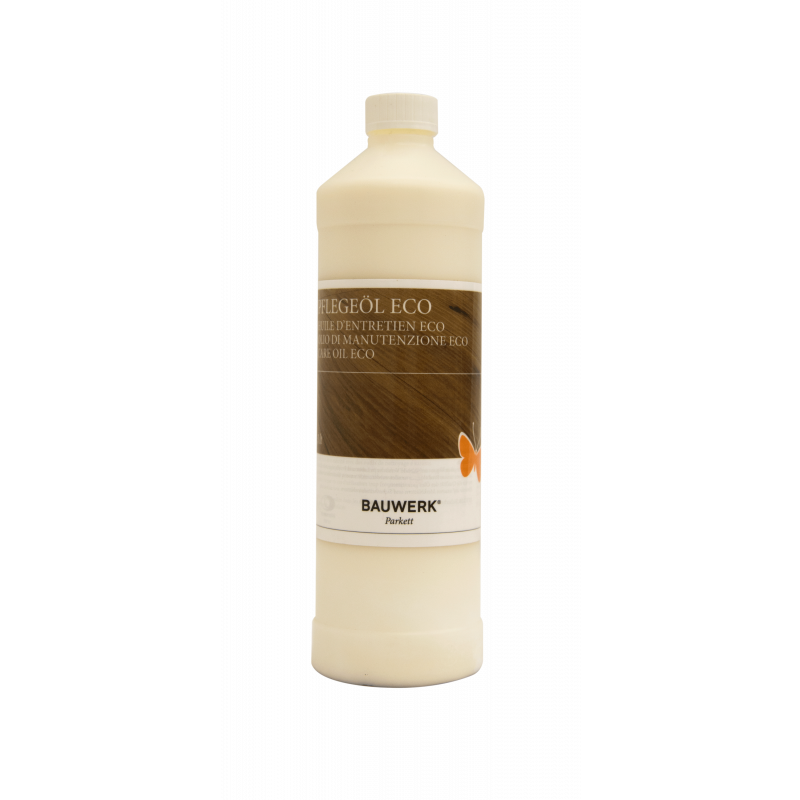 Bauwerk Olio prima cura e Manutenzione parquet oliati 1 Colourless montato a parete, vista del design e della finitura...
