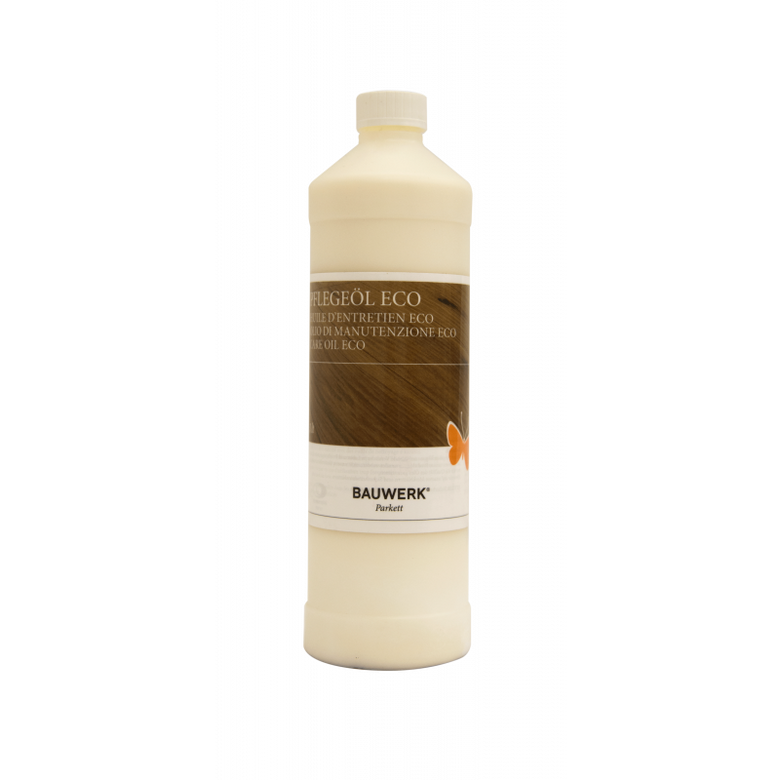 Bauwerk Olio prima cura e Manutenzione parquet oliati 1 Colourless montato a parete, vista del design e della finitura...