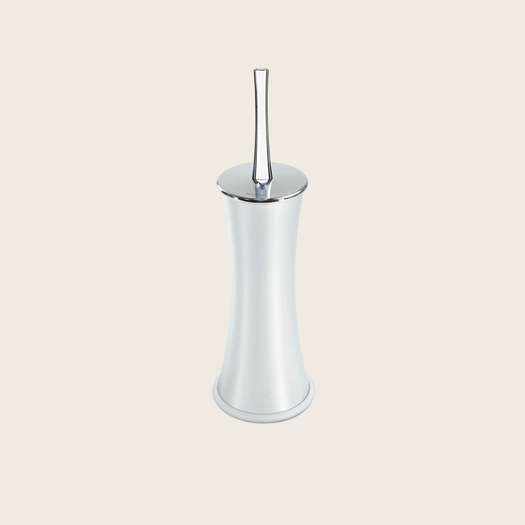 Koh-I-Noor Pepe Portascopino A Pavimento cromo 5366 Cromato in antiscivolo montato a parete, vista del design e della...