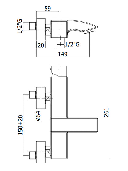 Paffoni Level Lec023st Miscelatore Vasca Con Leva Cubo E Set Doccetta Steel Looking Acciaio