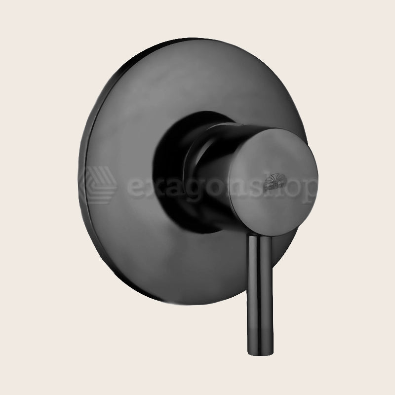 Paffoni Light Lig011no Miscelatore doccia Incasso Con Piastra Lusso Nero Opaco