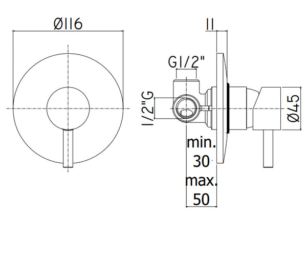 Paffoni Light Lig011st Miscelatore Doccia Incasso Con Piastra Lusso Light Steel Looking Acciaio