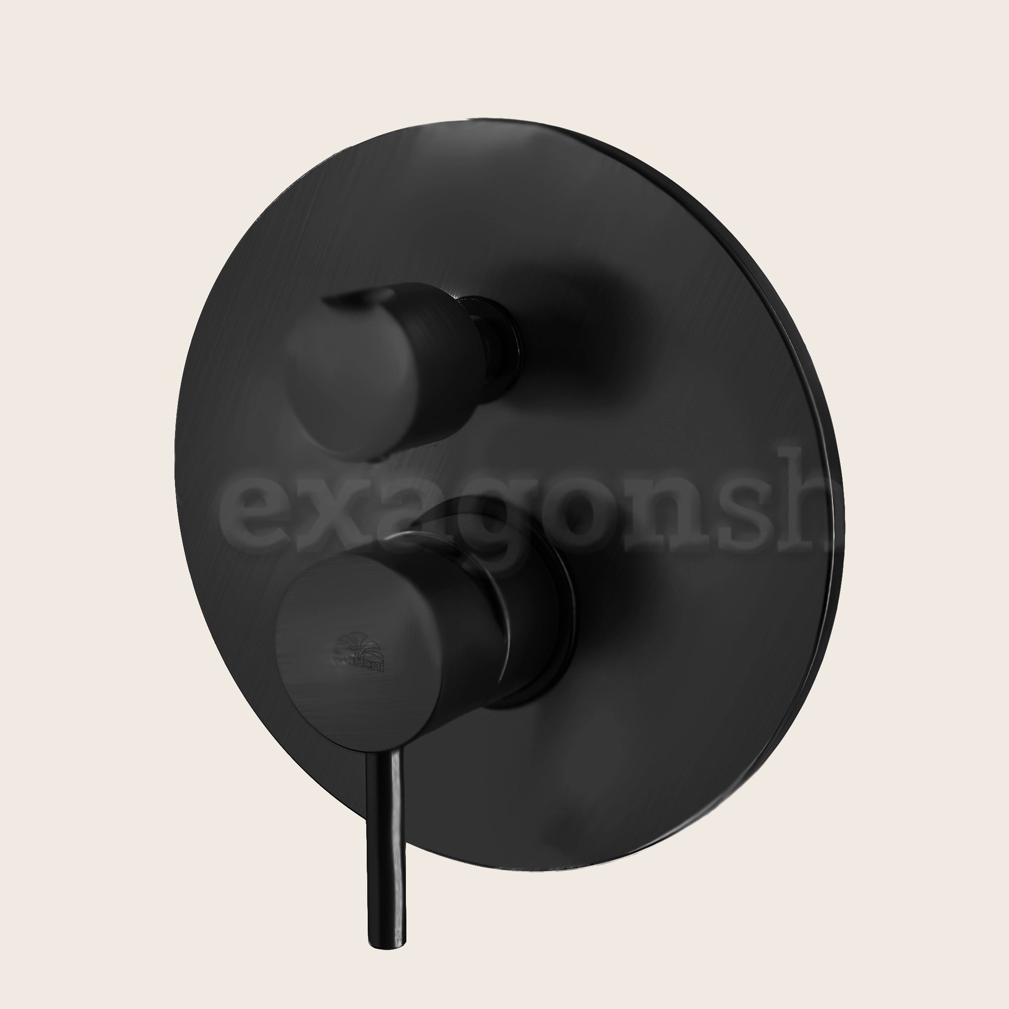 Paffoni Light Lig018no Miscelatore doccia Incasso 2 Uscite Nero Opaco