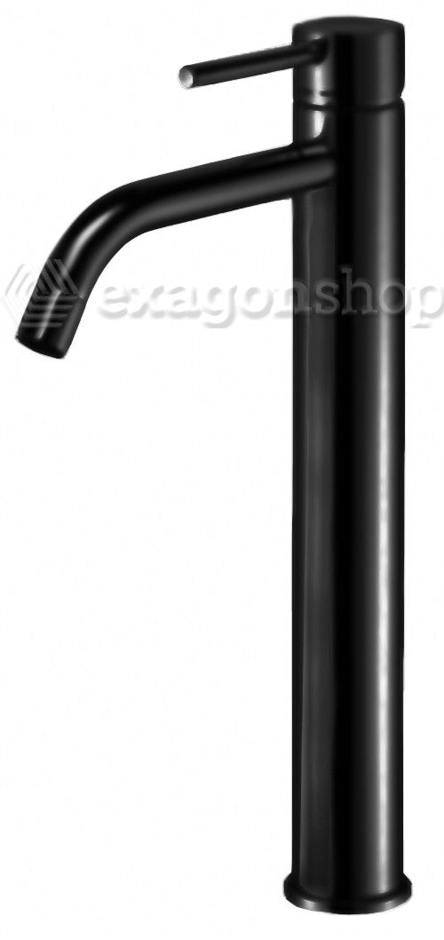 Paffoni Light Lig081no Miscelatore Lavabo Alto Senza, vista frontale su sfondo bianco