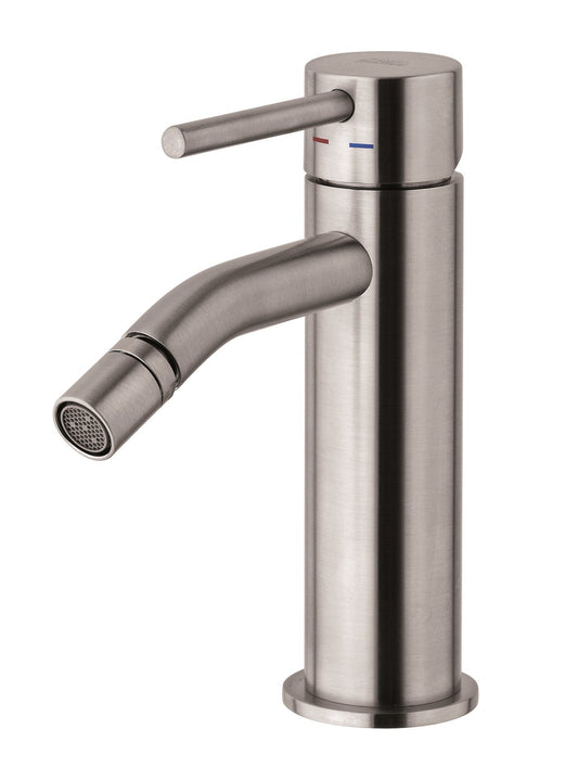 Paffoni Light LIG131ST Miscelatore bidet senza scarico Steel Looking acciaio