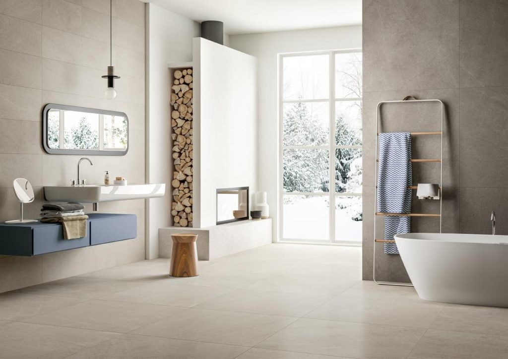 Blustyle Yosemite Pavimento Rivestimento Effetto Pietra Lake Yt, dettaglio ravvicinato della finitura e delle fughe