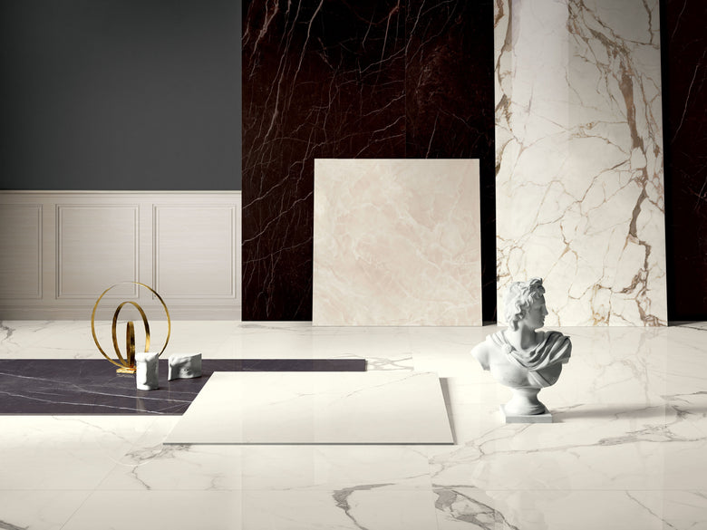 Cotto D'Este Kerlite Vanity 6plus Pavimento Rivestimento in porcellana, superficie e texture ravvicinata del gres - Cotto...