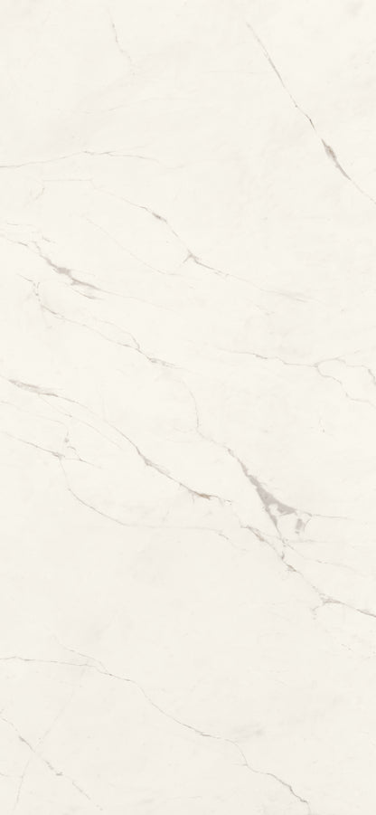 Pavimento Rivestimento 260x120 spessore 6,5 Mm In Porcellanato Ceramico Sottile Bianco Luce Glossy Vanity 6plus Cotto D Este Kerlite