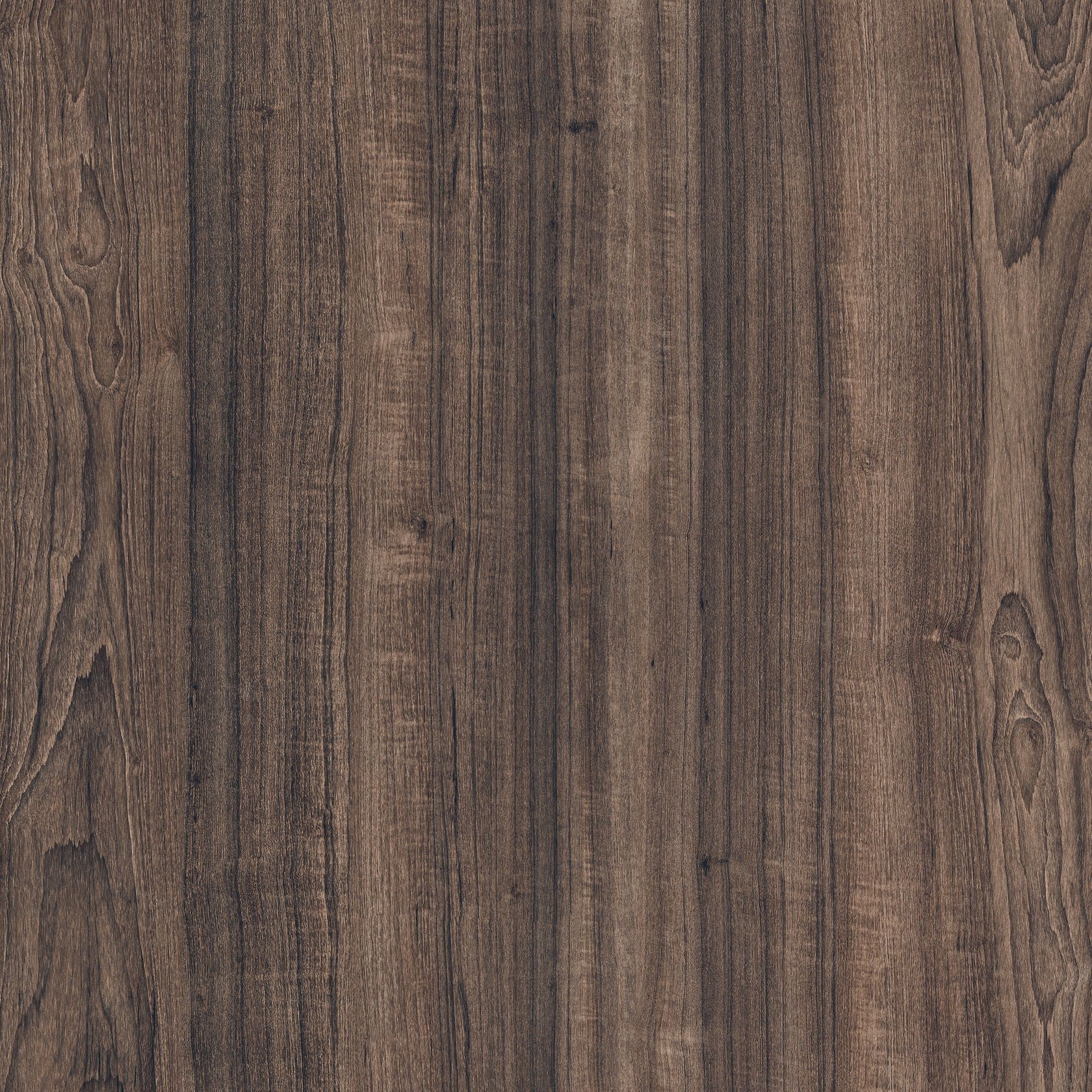 Pavimento Rivestimento 30x240 Effetto Legno 6,5 mm In Ebony Soft, dettaglio ravvicinato della finitura e delle fughe...