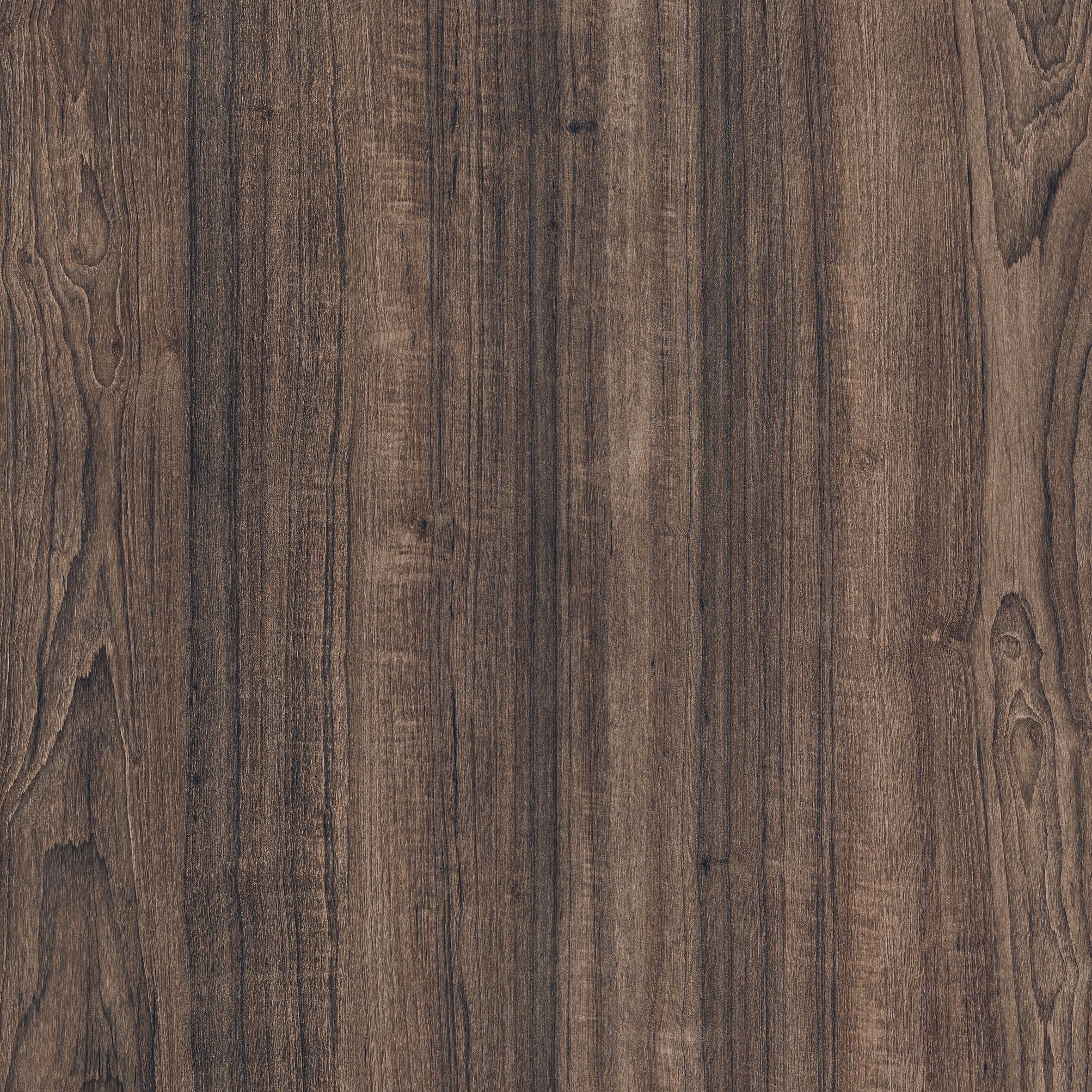 Pavimento Rivestimento 30x240 Effetto Legno 6,5 mm In Ebony Soft, dettaglio ravvicinato della finitura e delle fughe...