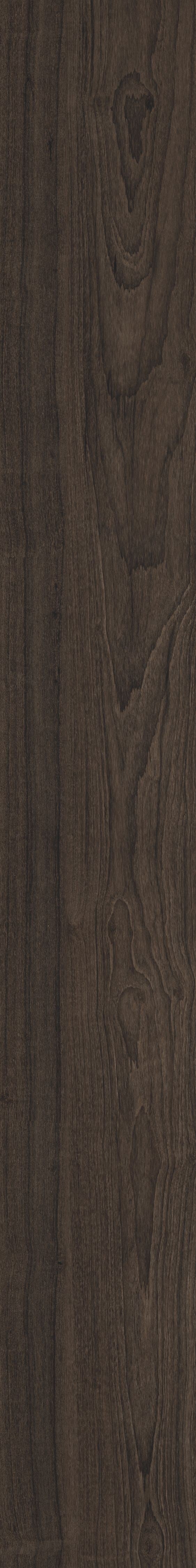 Pavimento Rivestimento 30x240 Effetto Legno 6,5 mm In Ebony Soft, superficie e texture ravvicinata del gres - Cotto D...
