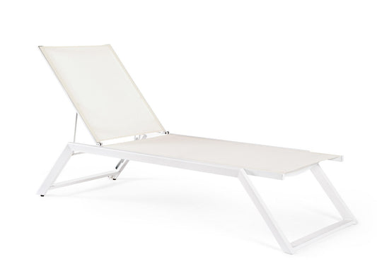 Andrea bizzotto Kaylan lettino sdraio con ruote bianco 0663315