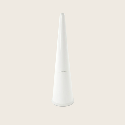 Koh-i-noor KONO 5256 Porta scopino a pavimento con contenitore interno in plastica bianco