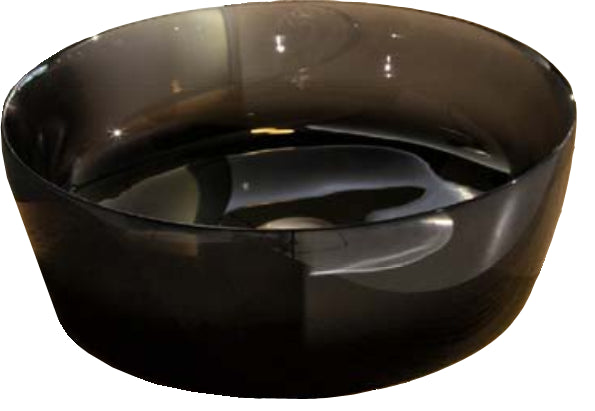 Antonio Lupi Catino43c Lavabo Tondo soprapiano 43x15 cm in Cristalmood