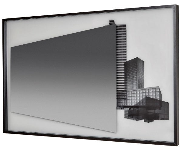 Specchio 108x75 a tre Strati con Cornice In Alluminio Collage317 Antonio Lupi Design