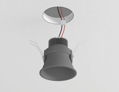 Antonio Lupi Zenitled Faretto 8 cm Da Incasso A Soffitto spenta, dettaglio del corpo lampada e dei materiali - Antonio...