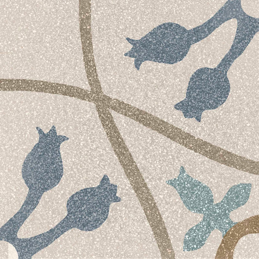 Pavimento rivestimento 20x20 decoro in gres porcellanato 10 mm Mix Ceramiche Ragno Abitare 00R63924