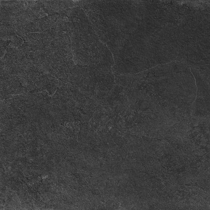 Pavimento Rivestimento 75x75 Rettificato Strutturato spessore 9,5 mm black Ragno Realstone Slate 00R61802