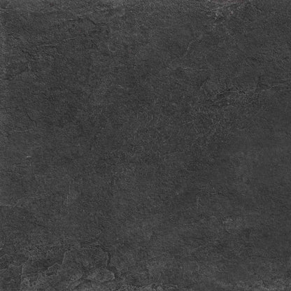 Pavimento Rivestimento 75x75 Rettificato Strutturato spessore 9,5 mm black Ragno Realstone Slate 00R61802