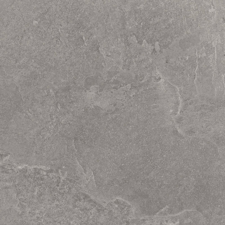 Pavimento rivestimento 60x60 effetto pietra rettificato in, superficie e texture ravvicinata del gres