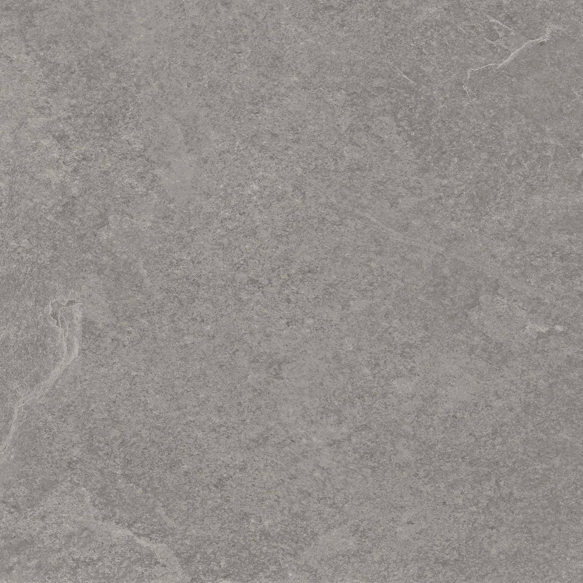 Pavimento rivestimento 60x60 effetto pietra rettificato in posata in ambiente arredato, dettaglio della venatura