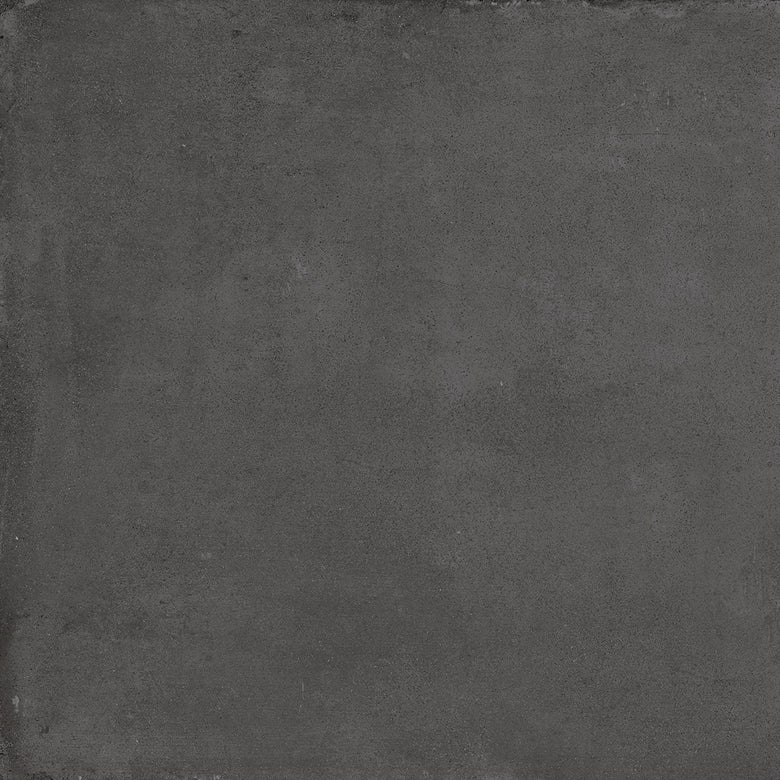Pavimento rivestimento 60x60 Effetto Cemento Rettificato posata in ambiente arredato, dettaglio della venatura