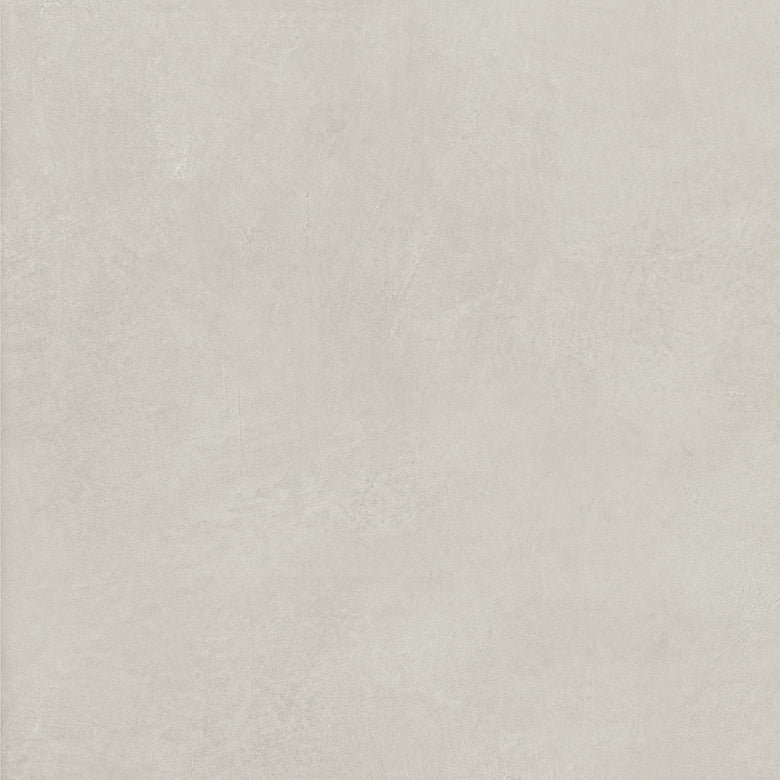 Pavimento rivestimento 60x60 blanc effetto resina 10 mm in, vista del formato e dello spessore