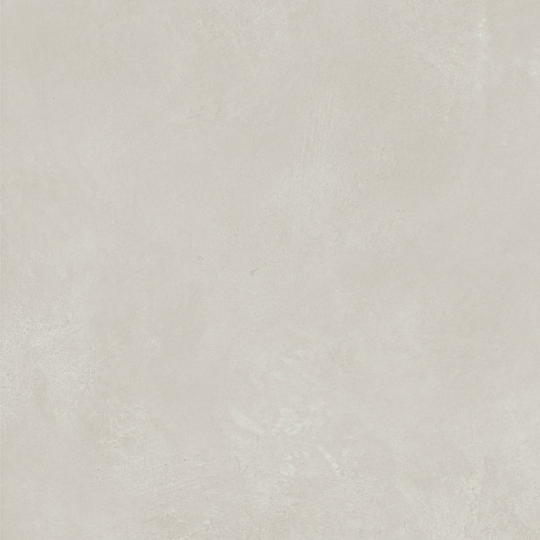 Pavimento rivestimento 60x60 blanc effetto resina 10 mm in, superficie e texture ravvicinata del gres