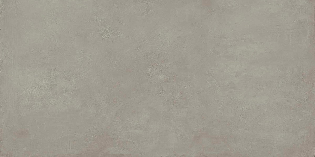 Pavimento rivestimento 75x150 linen effetto resina 9,5 mm in porcellana e rettificato, superficie e texture ravvicinata...