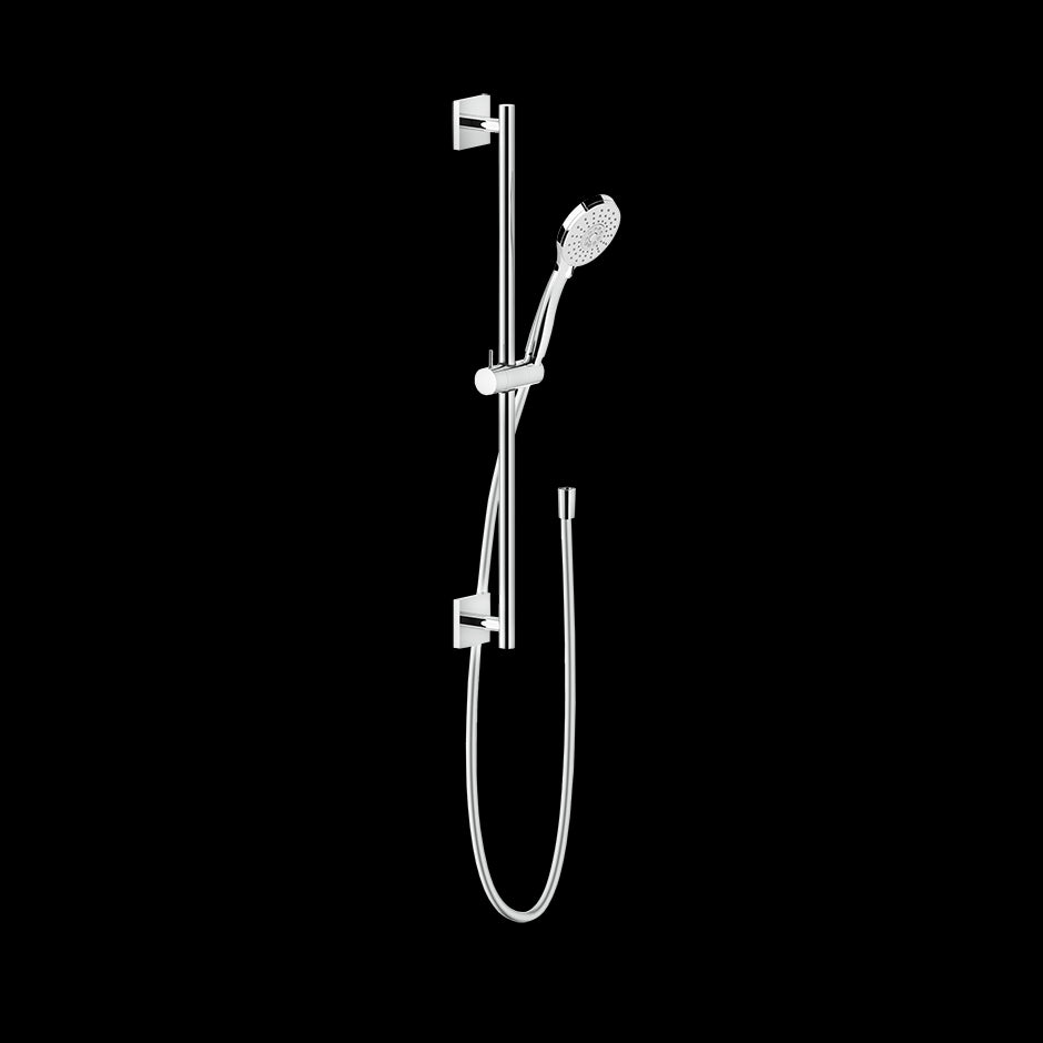 Asta saliscendi con doccetta anticalcare tre getti e flessibile 150 cm cromo gessi emporio 47318