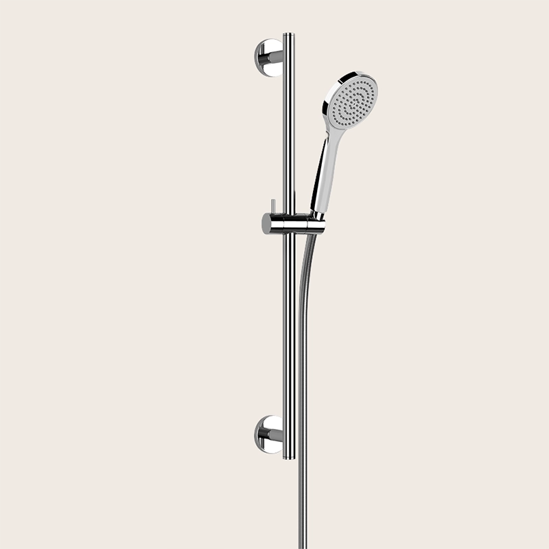 Gessi Asta doccia Saliscendi Con Doccetta 3 Getti Cromo 47308