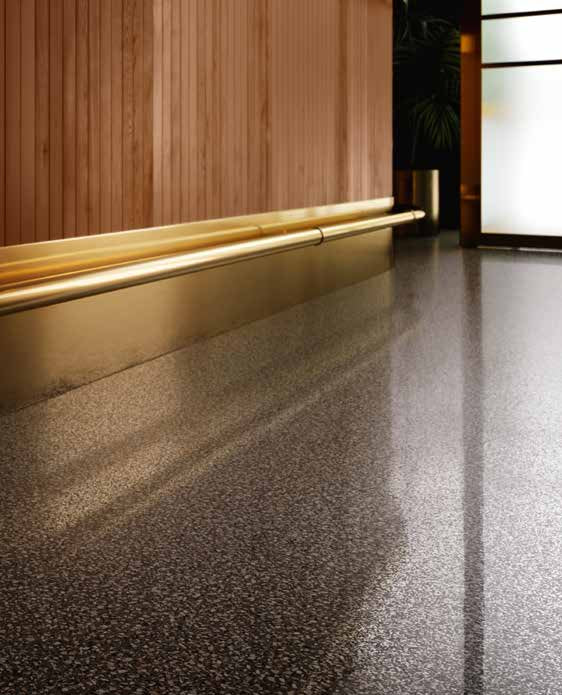 Pavimento rivestimento 90x90 Effetto Graniglia Rettificato In Gres Porcellanato Dark Lev Lucido Ceramica Sant Agostino Newdeco CSANEDKL90