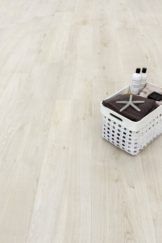 Pavimento 30x120 effetto parquet Di Pino In Gres Porcellanato 10 Mm White Ceramica Sant Agostino Primewood CSAPRWWT30
