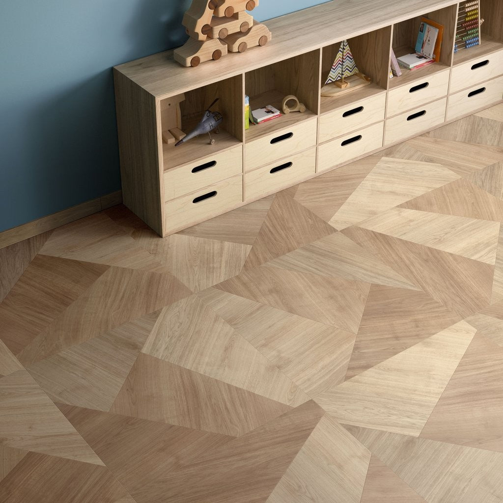 Pavimento 30x180 effetto parquet Di Pino In Gres in gres porcellanato e ceramica, superficie e texture ravvicinata del gres