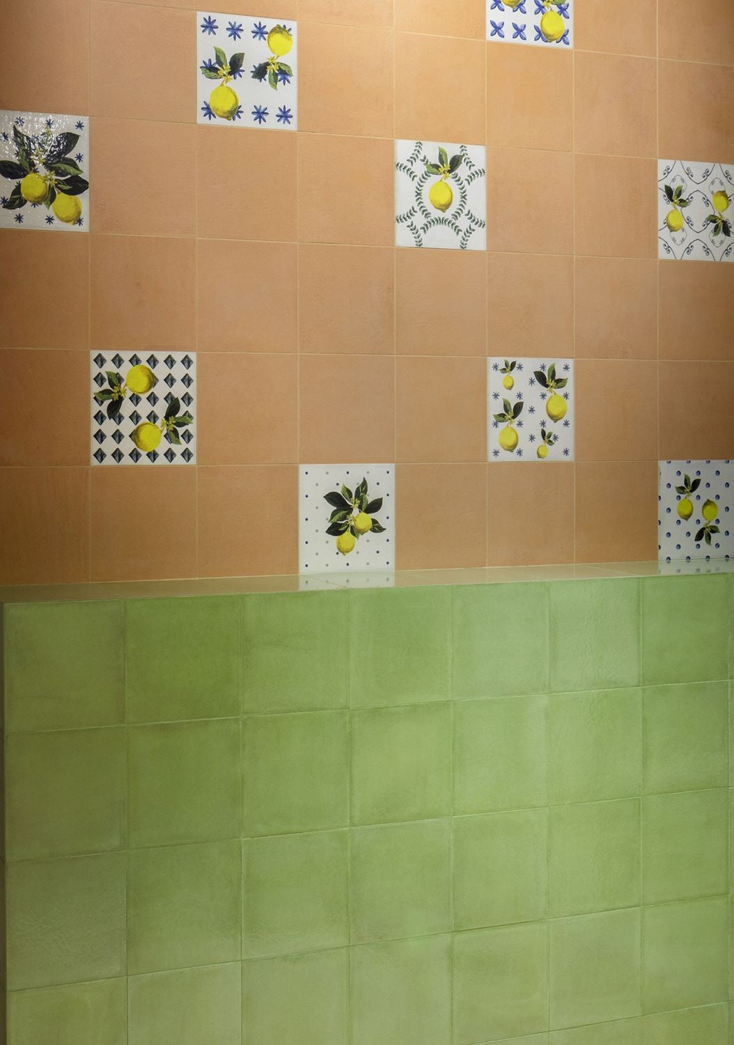 Pavimento rivestimento 20x20 Cotto Mat Ceramica Sant, superficie e texture ravvicinata del gres