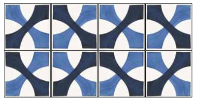 Pavimento Rivestimento 20x20 decoro Sole 03 Mat Ceramica Sant Agostino Vita CSASO03M20