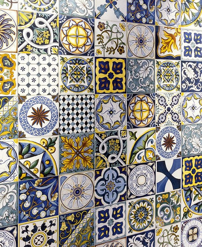 Pavimento Rivestimento 20x20 decoro Sole mix Mat Ceramica Sant Agostino Vita CSASMIMA20