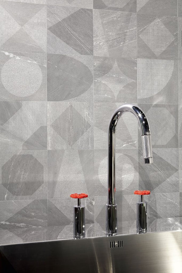 Rivestimento Decorativo 20x20 Cm In Gres Porcellnato Decor Cold Ceramica Sant Agostino Waystone CSAWYSDC20