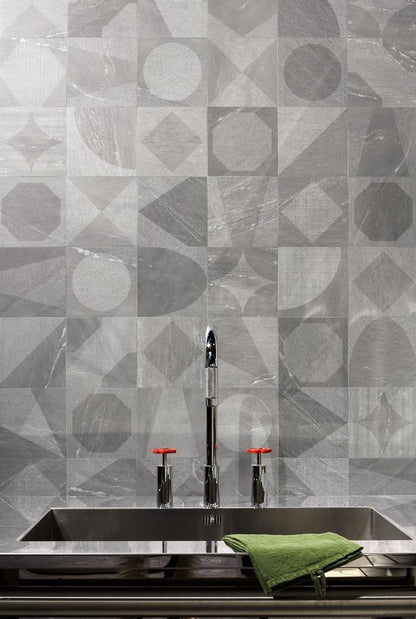 Rivestimento Decorativo 20x20 Cm In Gres Porcellnato Decor Cold Ceramica Sant Agostino Waystone CSAWYSDC20