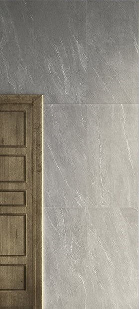 Pavimento Rivestimento 60x60 Cm In Gres Porcellanato Pearl in ambientazione completa, vista d'insieme della stanza