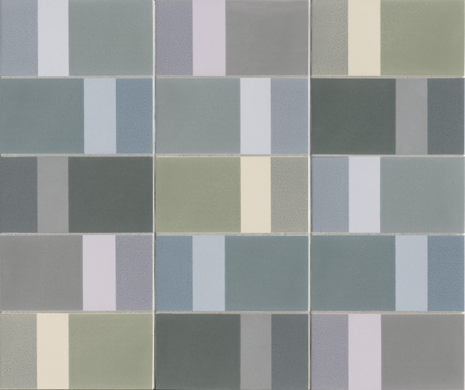 Mutina Diarama Piastrella 9,4x18,7 Cm In Gres Porcellanato in smaltato, superficie e texture ravvicinata del gres...