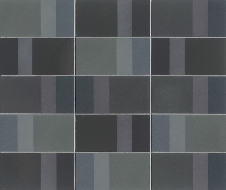 Mutina Diarama Piastrella Cm 9,4x18,7 Gres Porcellanato in smaltato, superficie e texture ravvicinata del gres...