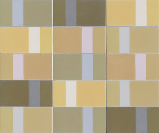 Mutina Diarama Piastrella Cm 9,4x18,7 Gres Porcellanato Smaltato Maize Light