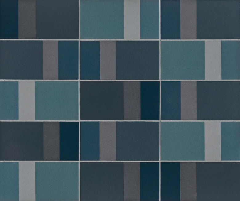 Mutina Diarama Piastrella Cm 9,4x18,7 In Gres Porcellanato in smaltato, superficie e texture ravvicinata del gres...