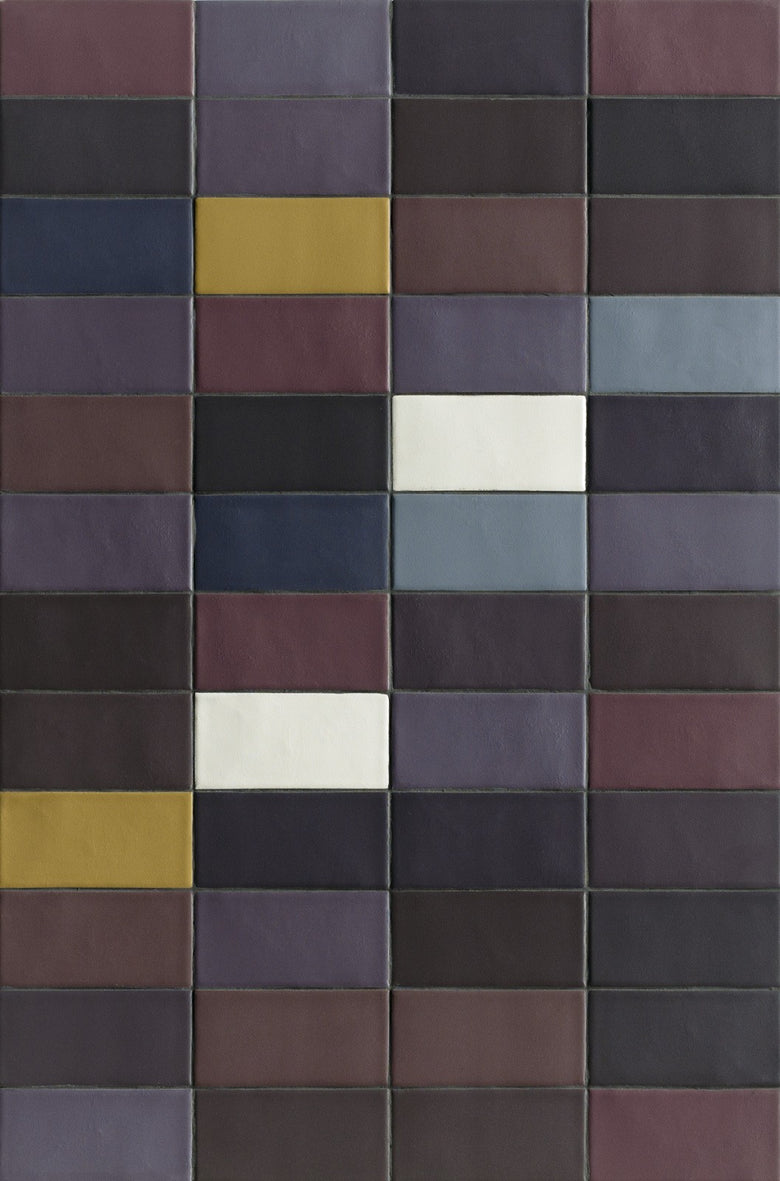 Mutina Lane Poly Piastrella In Gres Porcellanato Cm 7,9x16, superficie e texture ravvicinata del gres - Ceramiche Mutina