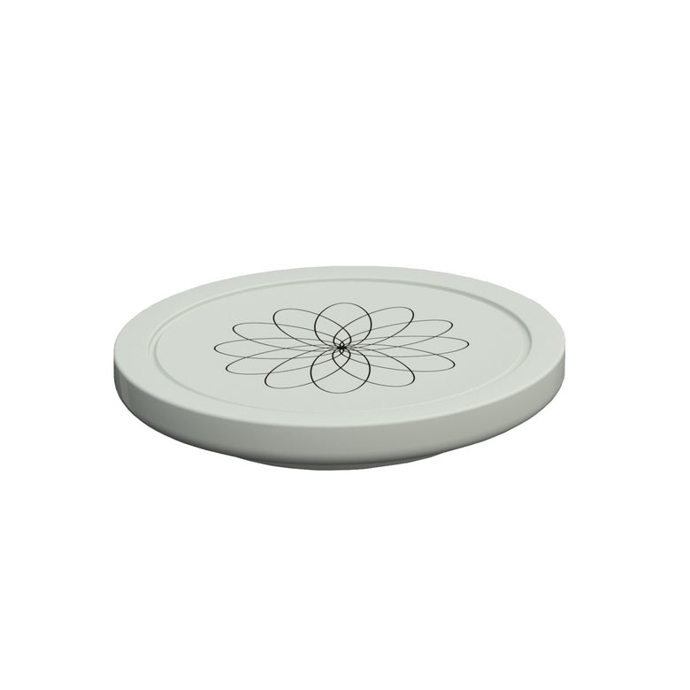 Porta saponetta Celadon Oro Equilibrium 776050C01 Cosmic montato a parete, vista del design e della finitura - Industrias...