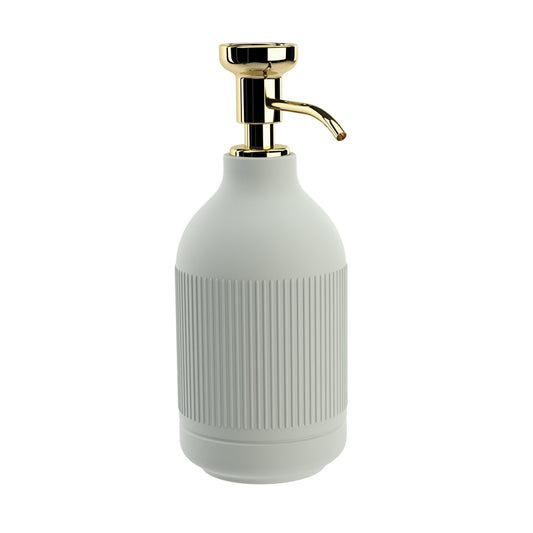 Dispenser sapone liquido Da Appoggio Strisce Celadon Oro Equilibrium 777832C01R Cosmic
