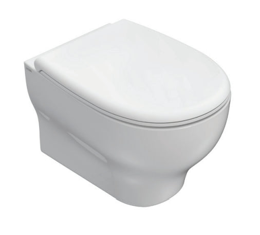 Globo Grace Vaso Sospeso Senza Brida senza sedile in ceramica Bianco lucido