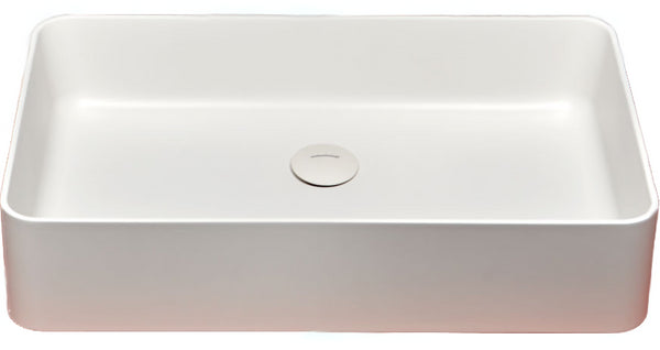 Antonio Lupi Velo Retto Lavabo Rettangolare 38x50 cm In Flumood